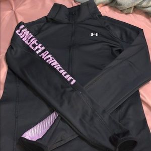 Half zip under armor pullover